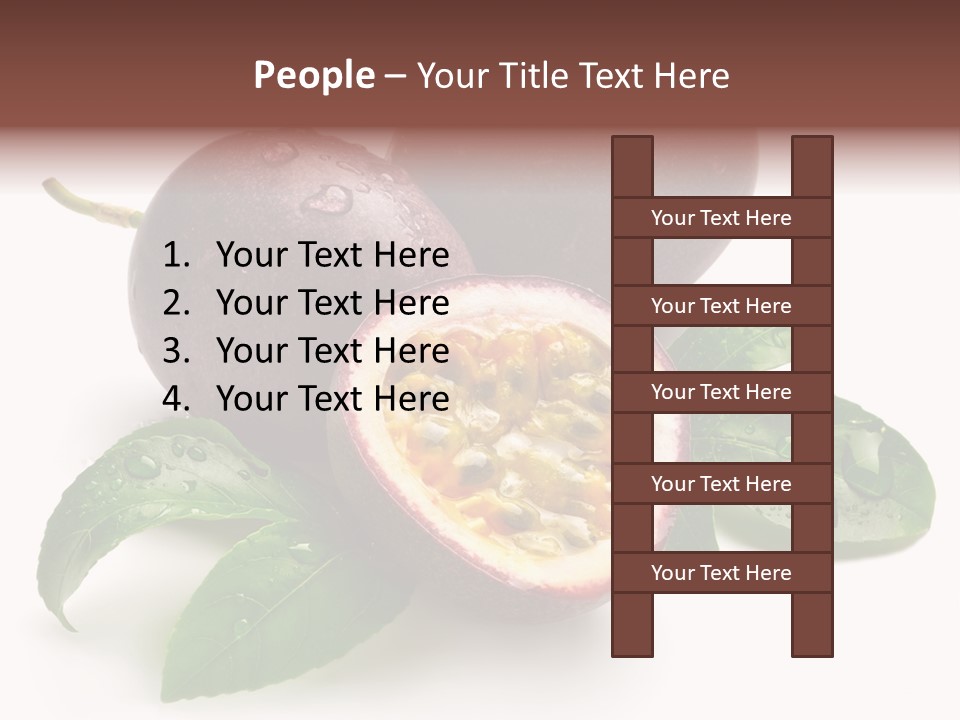 Passion Fruit Passion Drip PowerPoint Template