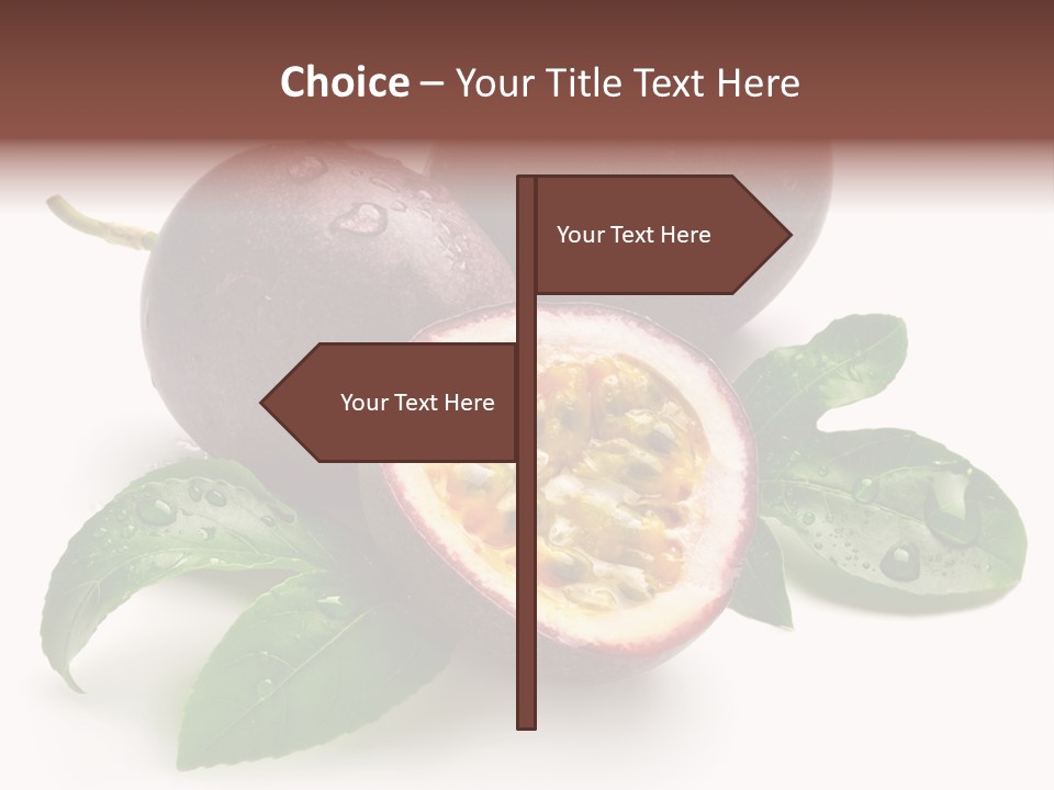 Passion Fruit Passion Drip PowerPoint Template