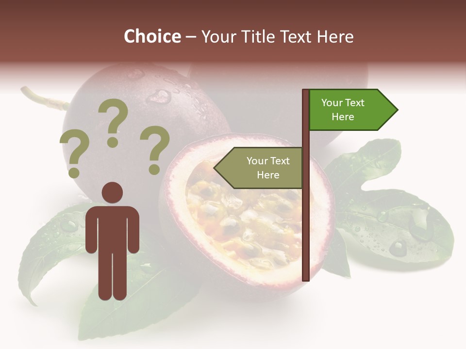 Passion Fruit Passion Drip PowerPoint Template