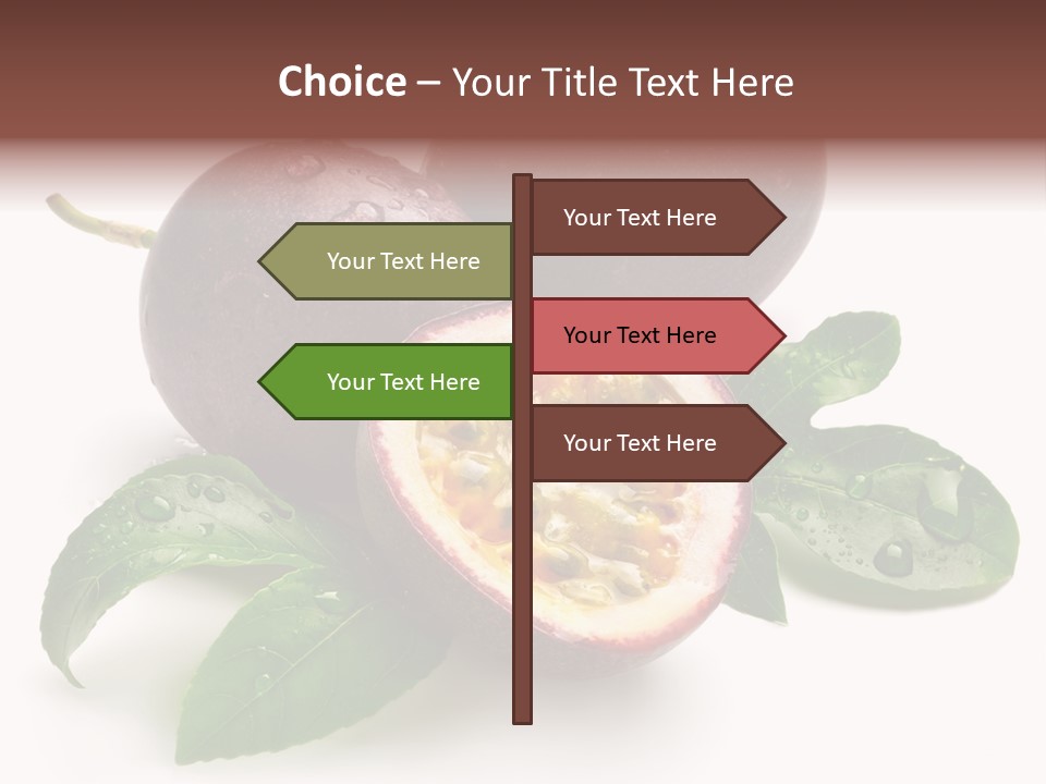 Passion Fruit Passion Drip PowerPoint Template