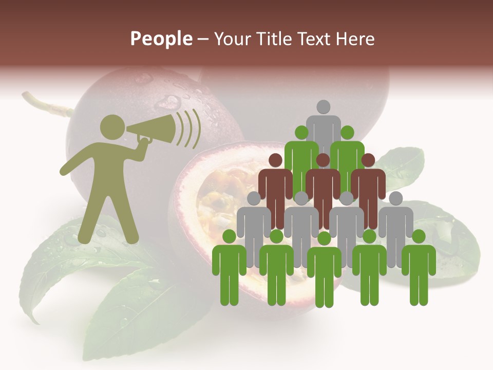 Passion Fruit Passion Drip PowerPoint Template