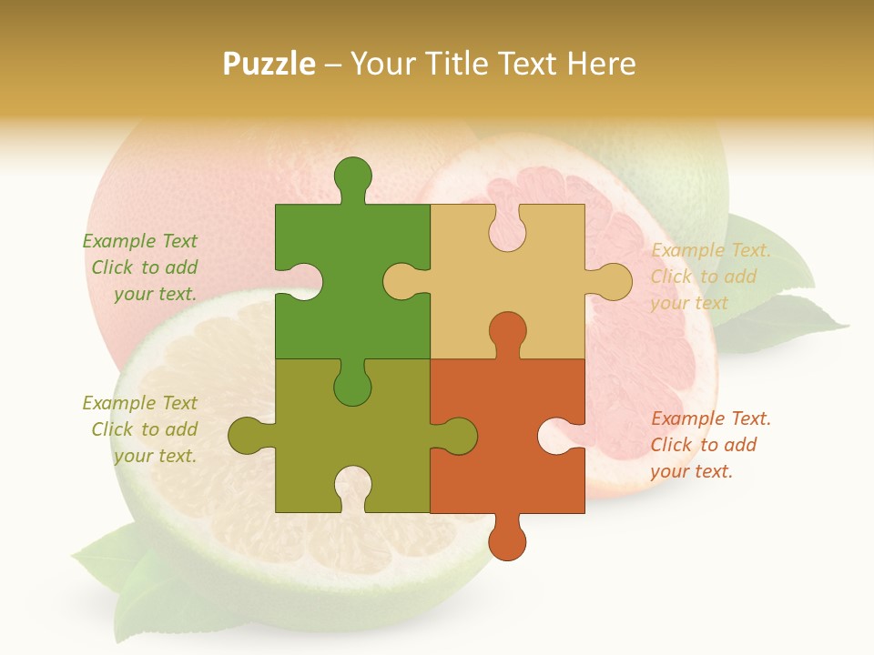 Part Green Vibrant PowerPoint Template