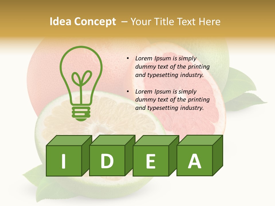 Part Green Vibrant PowerPoint Template