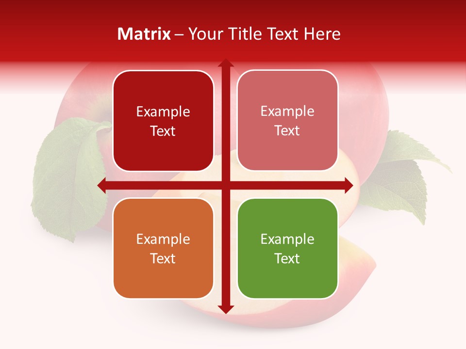 Isolated Ripe Sweet PowerPoint Template