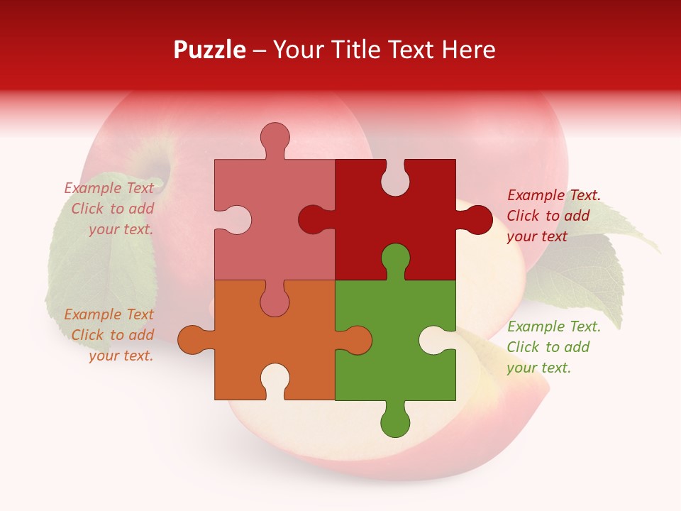 Isolated Ripe Sweet PowerPoint Template