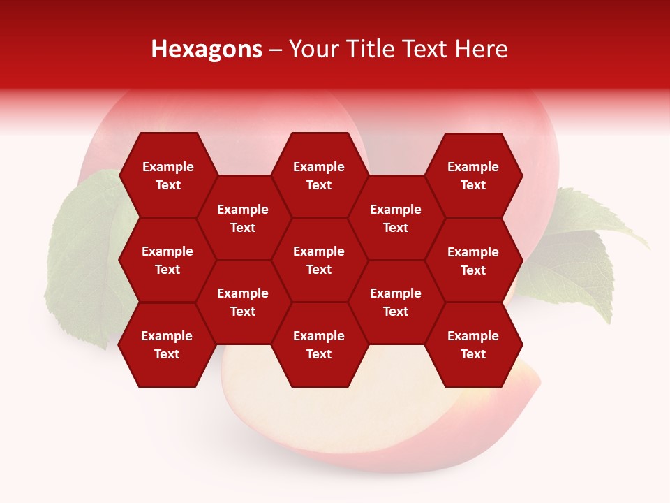 Isolated Ripe Sweet PowerPoint Template