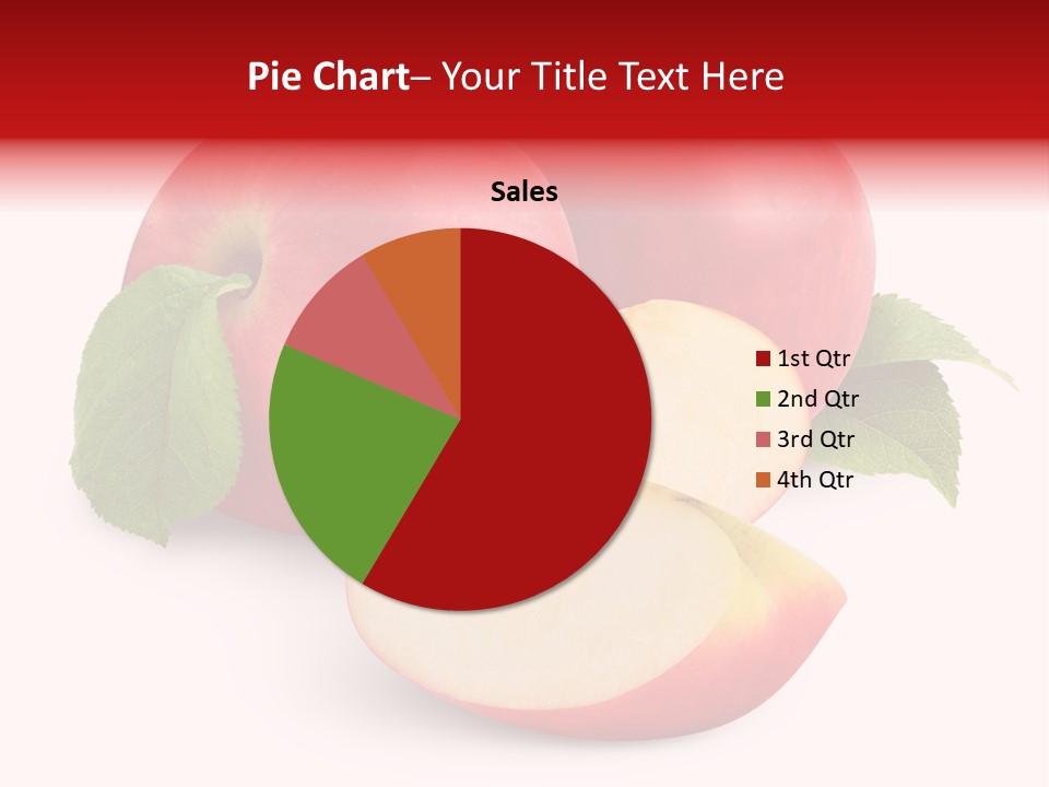 Isolated Ripe Sweet PowerPoint Template