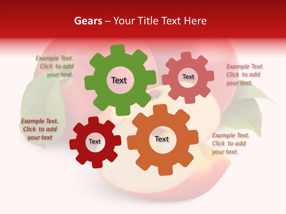 Isolated Ripe Sweet PowerPoint Template