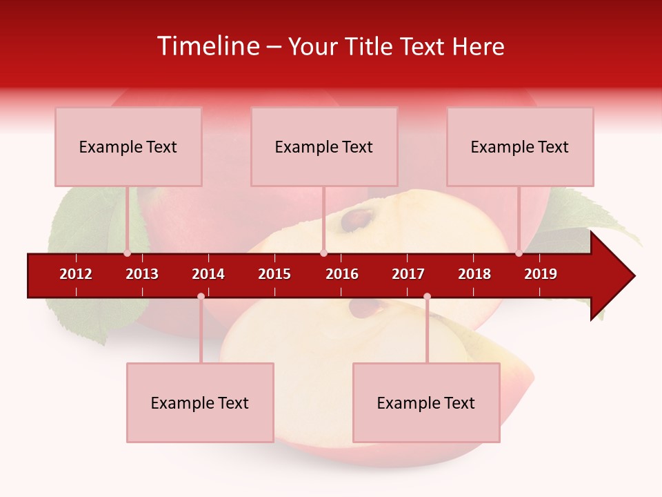 Isolated Ripe Sweet PowerPoint Template