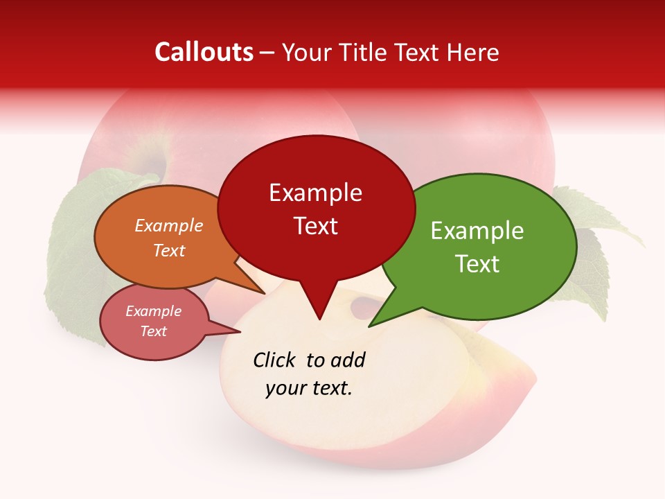 Isolated Ripe Sweet PowerPoint Template