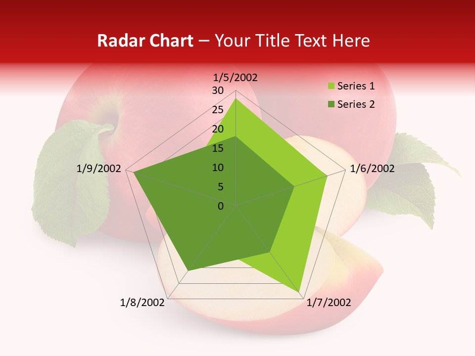 Isolated Ripe Sweet PowerPoint Template