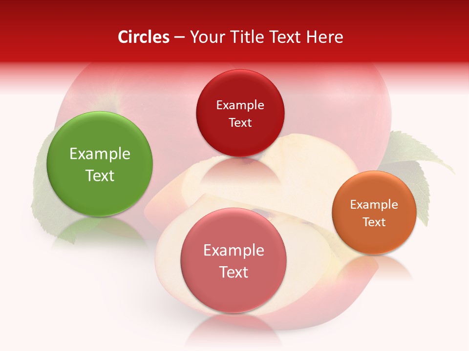 Isolated Ripe Sweet PowerPoint Template