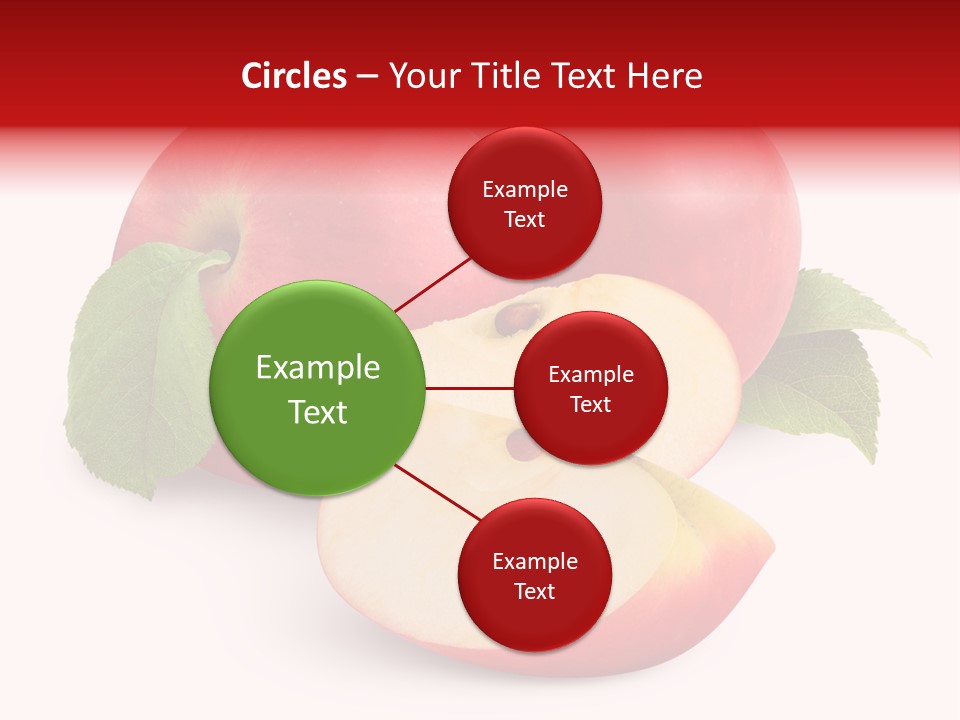 Isolated Ripe Sweet PowerPoint Template