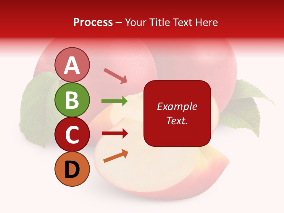 Isolated Ripe Sweet PowerPoint Template