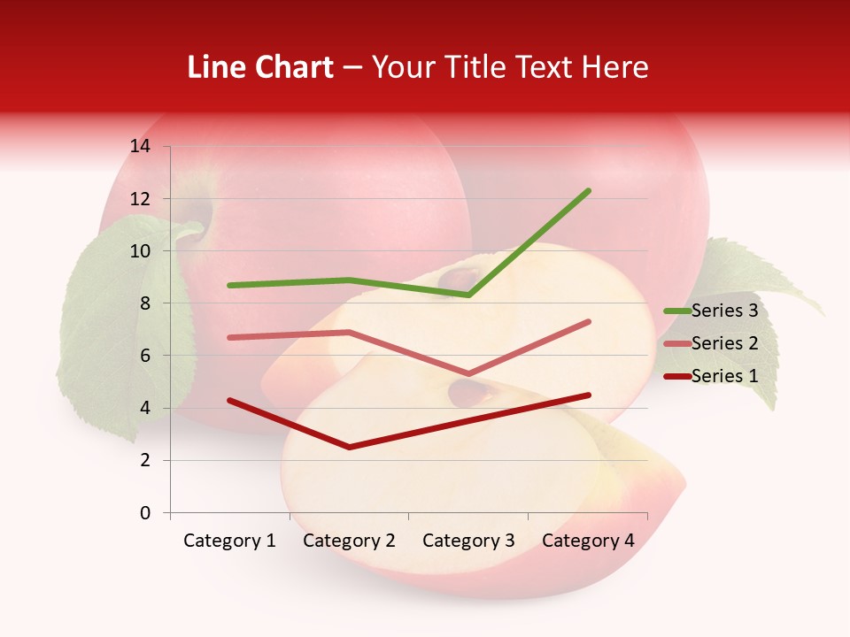Isolated Ripe Sweet PowerPoint Template