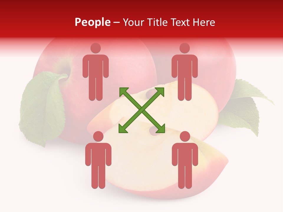 Isolated Ripe Sweet PowerPoint Template
