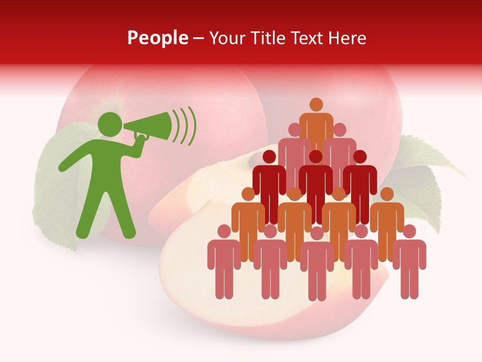 Isolated Ripe Sweet PowerPoint Template