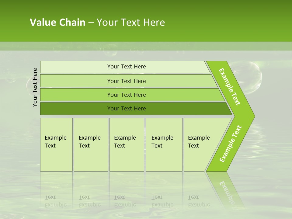 Bubble Wet Environmental PowerPoint Template