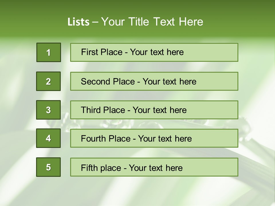 Harmony Environment Small PowerPoint Template