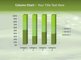 Lawn Droplet Sun PowerPoint Template