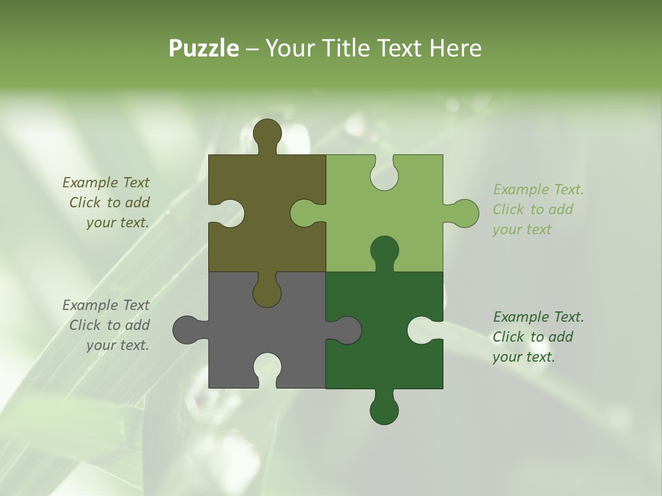 Summer Sphere Freshness PowerPoint Template