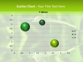 Leaves Liquid Outdoors PowerPoint Template