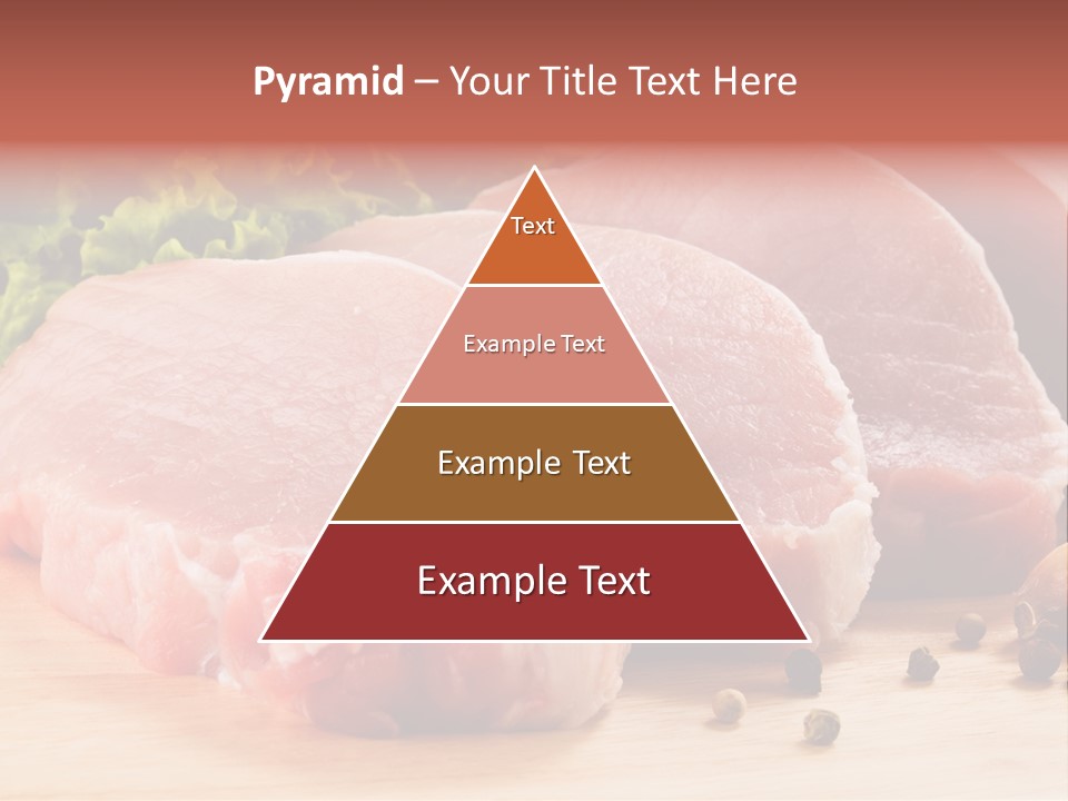 Red Wooden Prepared PowerPoint Template