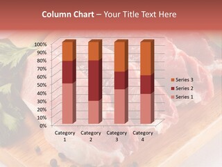 Fillets Barbecue Pork PowerPoint Template