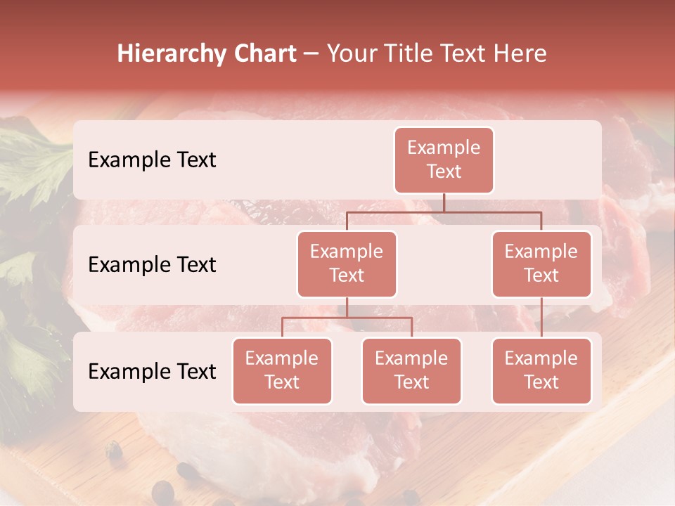 Fillets Barbecue Pork PowerPoint Template
