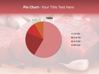 Sliced Edible Loin PowerPoint Template