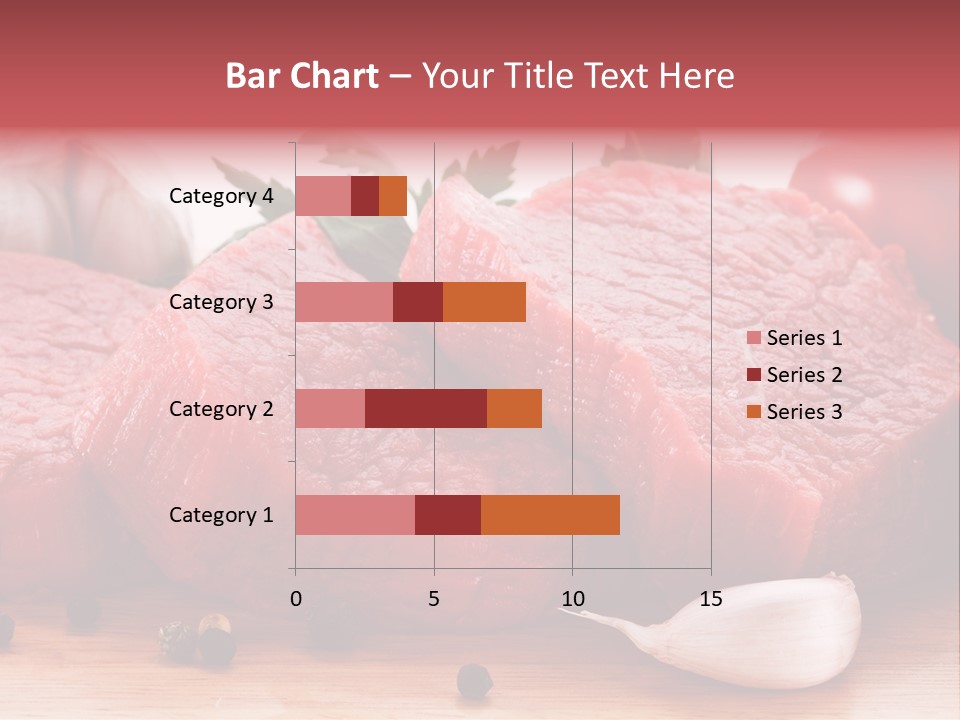 Sliced Edible Loin PowerPoint Template