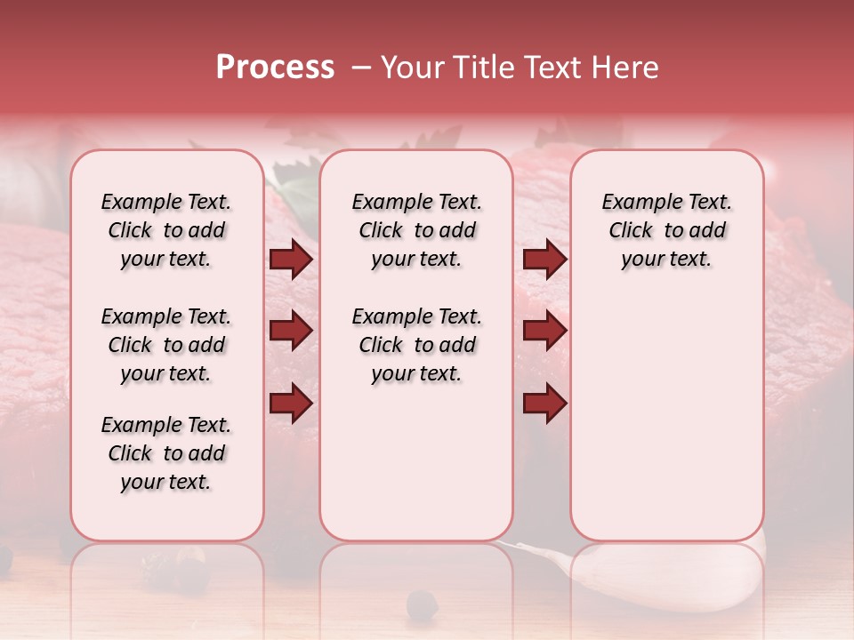 Sliced Edible Loin PowerPoint Template