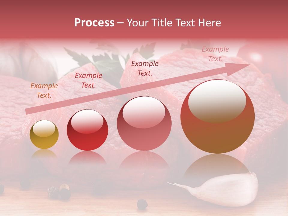 Sliced Edible Loin PowerPoint Template