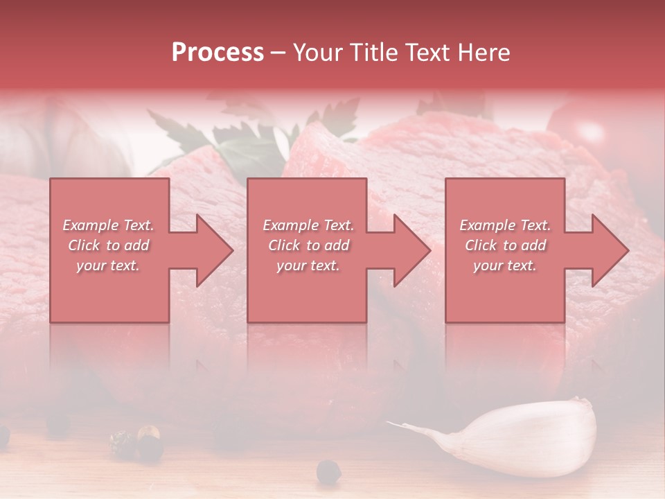 Sliced Edible Loin PowerPoint Template