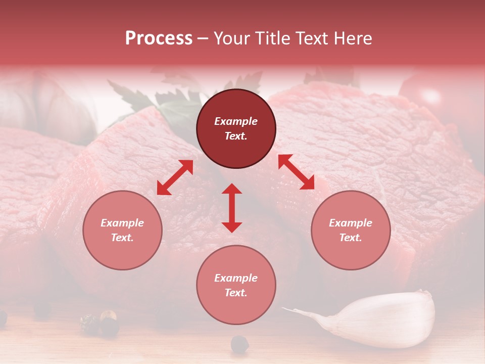 Sliced Edible Loin PowerPoint Template