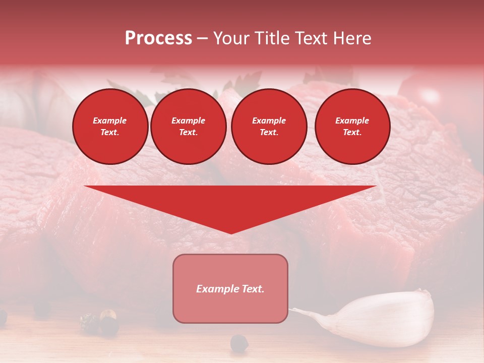 Sliced Edible Loin PowerPoint Template