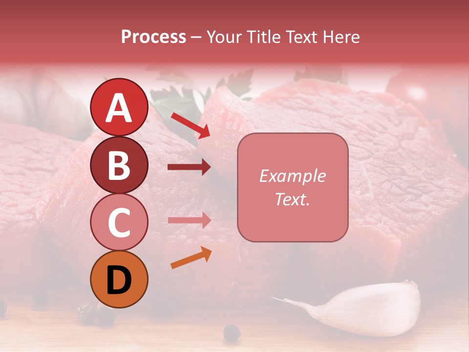 Sliced Edible Loin PowerPoint Template