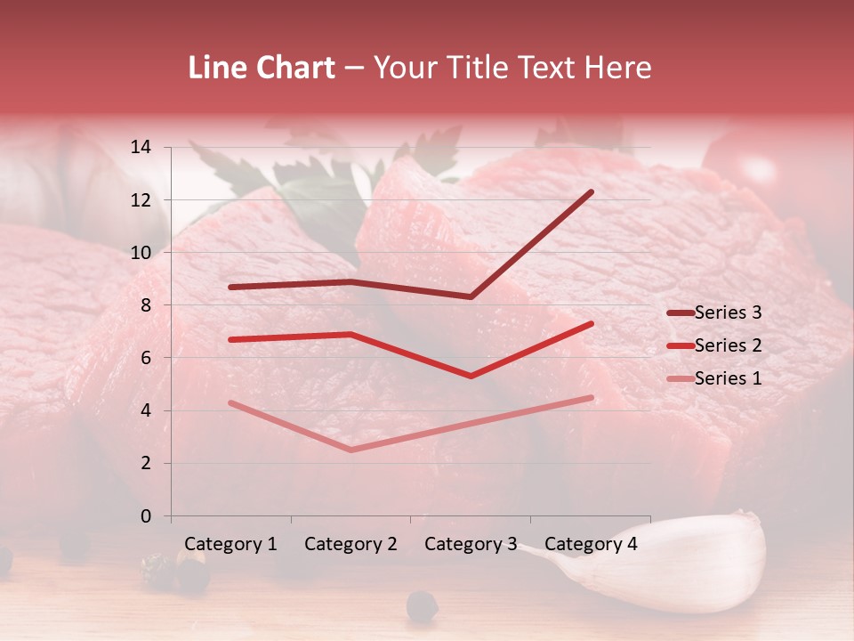 Sliced Edible Loin PowerPoint Template