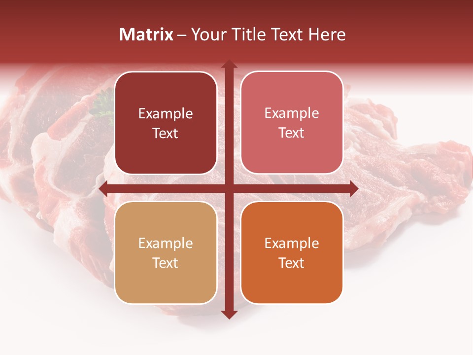 Portion Red Green PowerPoint Template