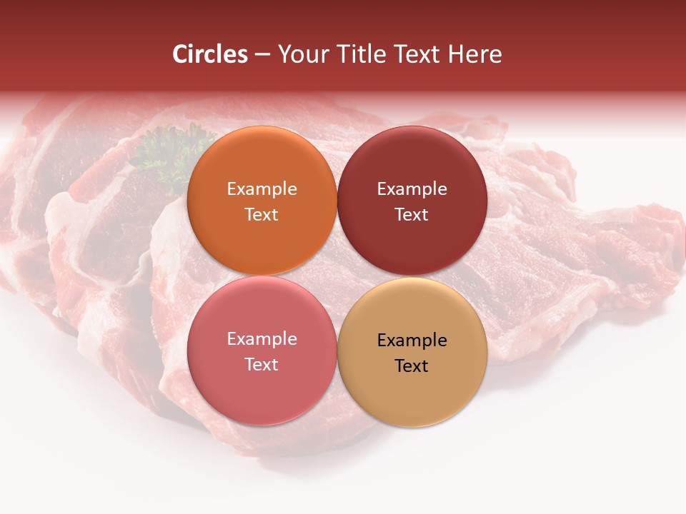 Portion Red Green PowerPoint Template