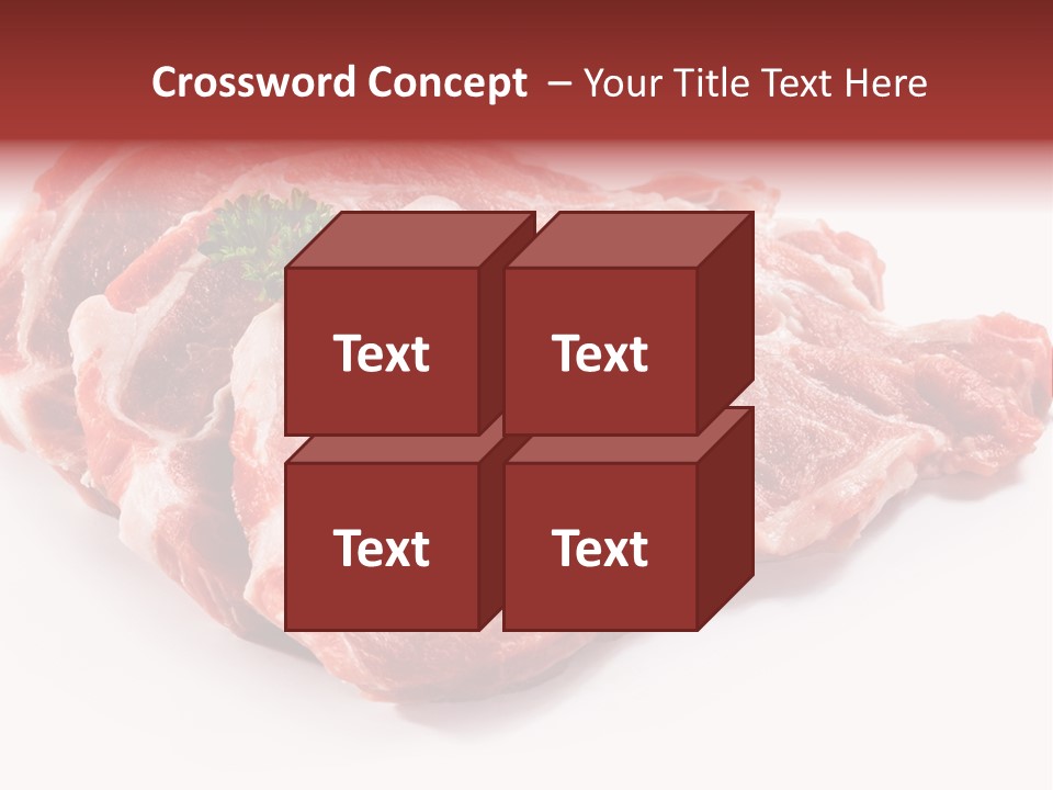 Portion Red Green PowerPoint Template