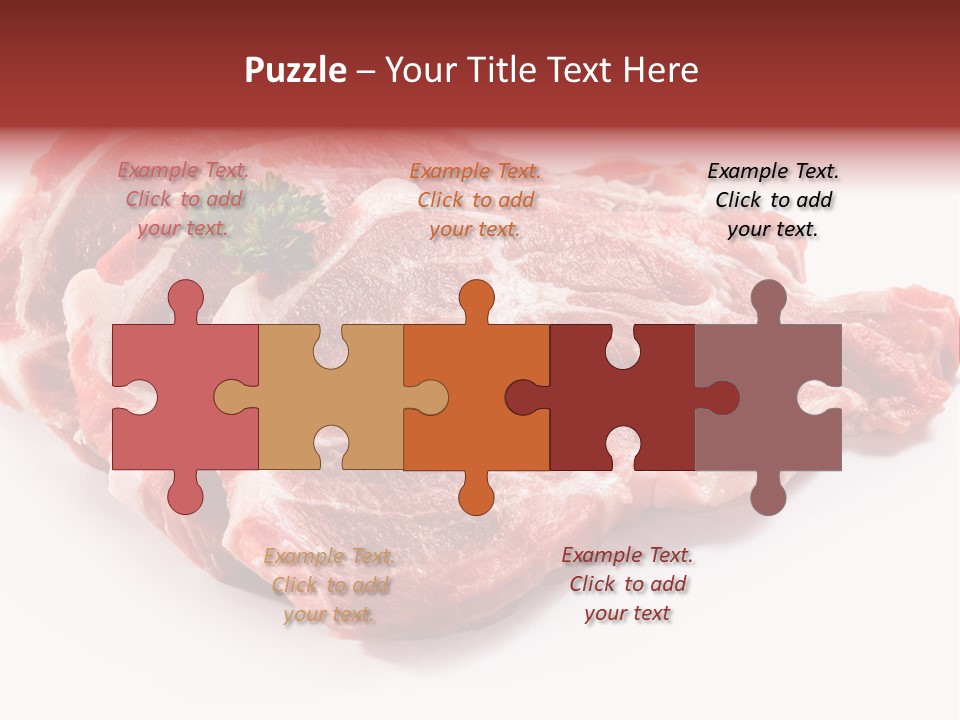 Portion Red Green PowerPoint Template