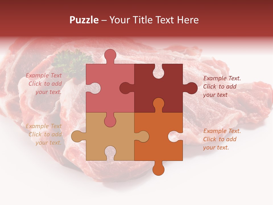 Portion Red Green PowerPoint Template