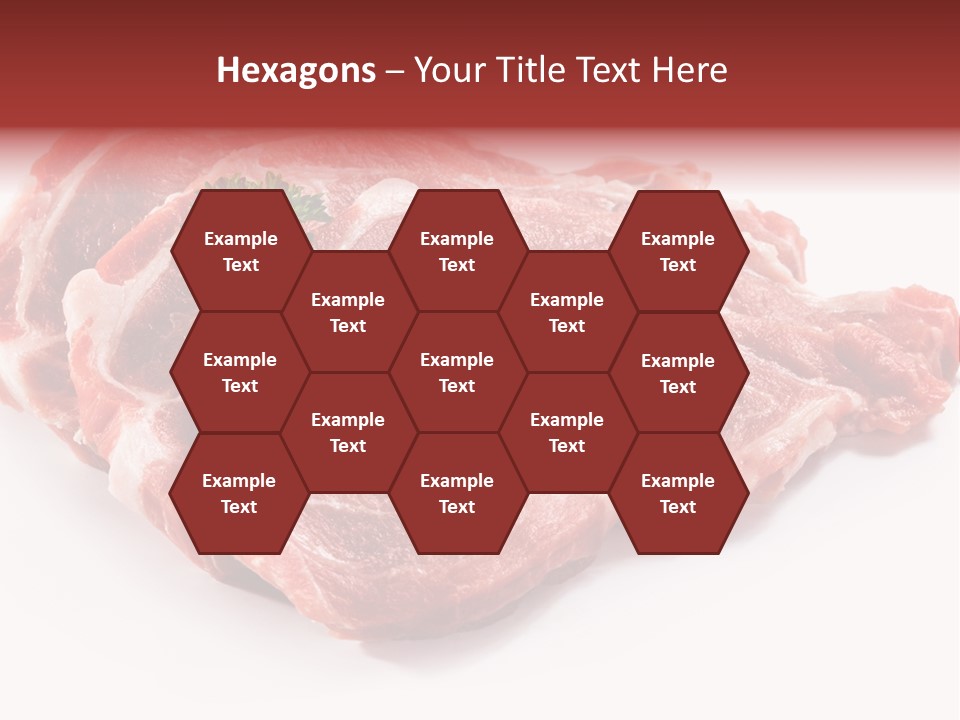 Portion Red Green PowerPoint Template