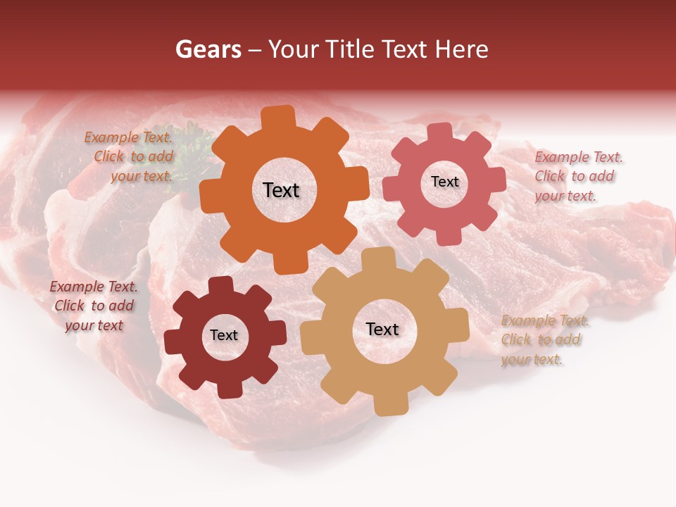 Portion Red Green PowerPoint Template