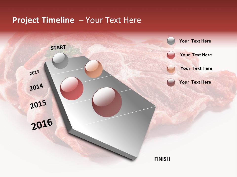 Portion Red Green PowerPoint Template