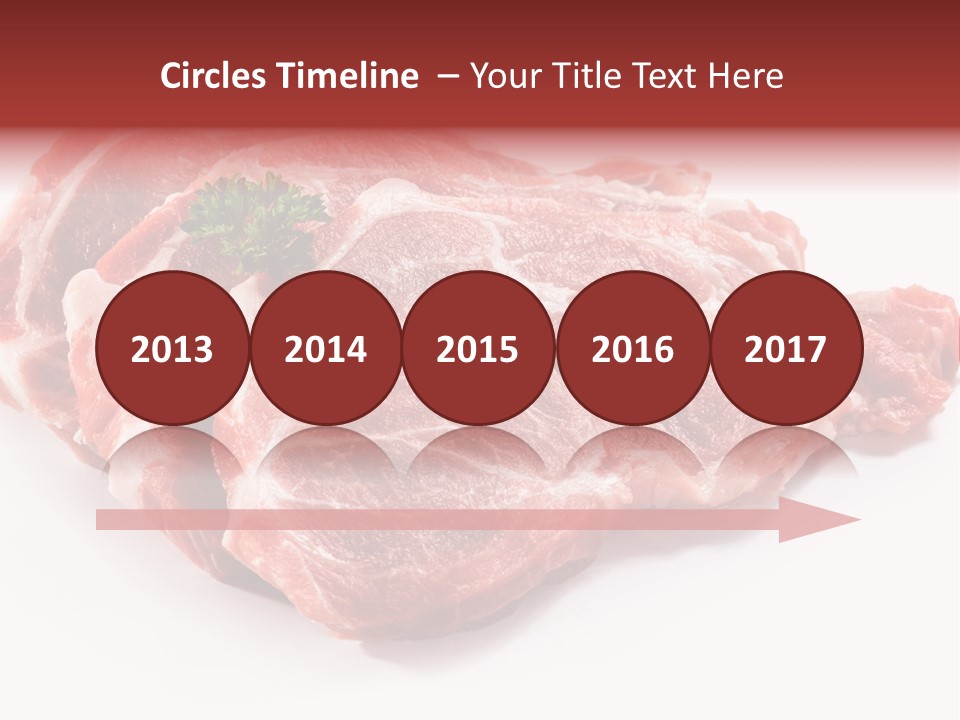 Portion Red Green PowerPoint Template