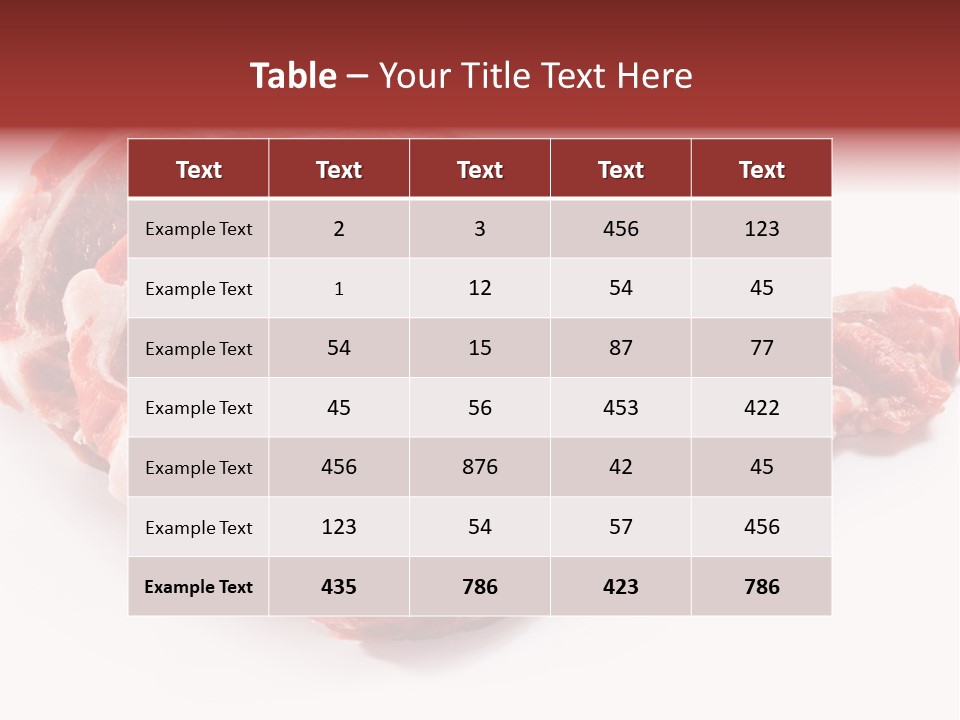 Portion Red Green PowerPoint Template