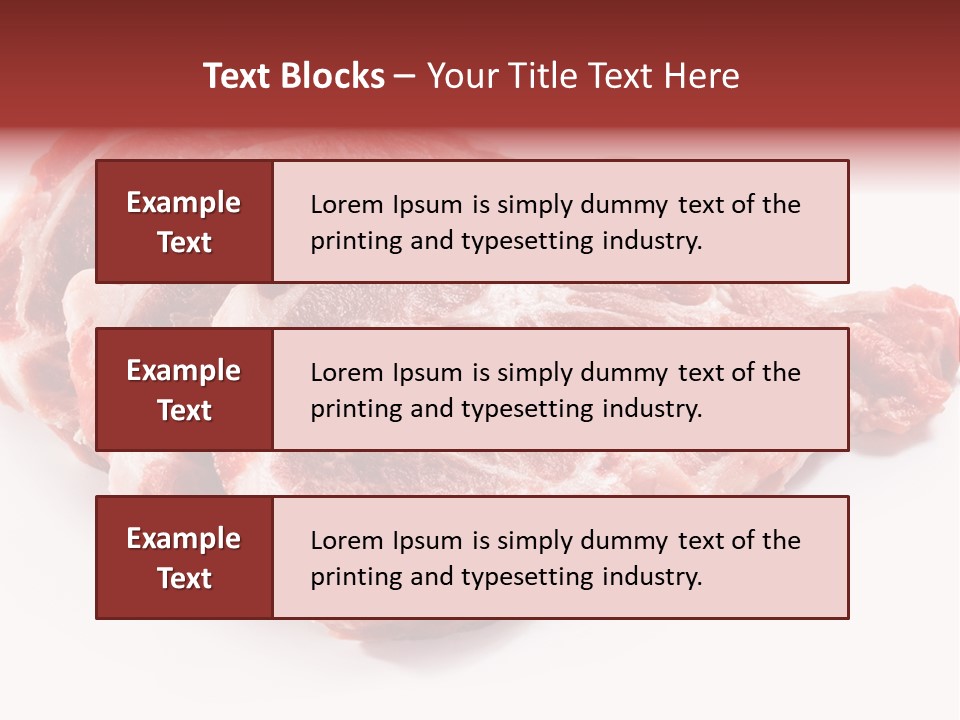 Portion Red Green PowerPoint Template