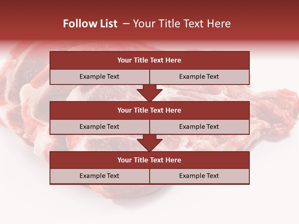 Portion Red Green PowerPoint Template